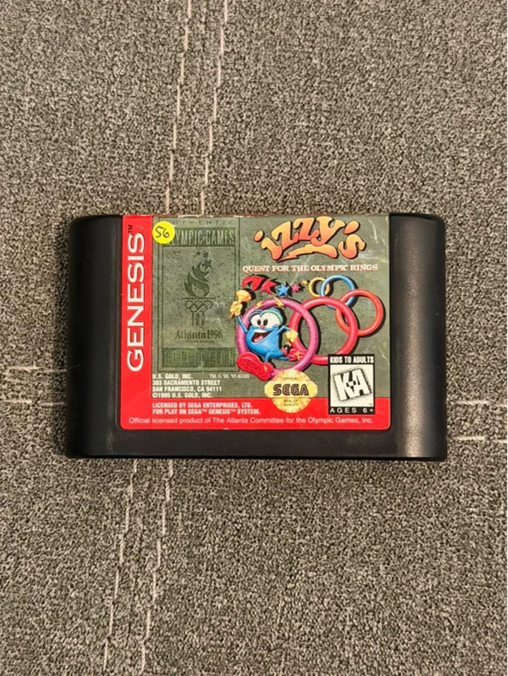 Izzy’s Quest for the Olympic Rings for Sega Genesis